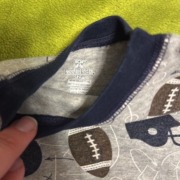 4 Pk Baby Boy Pajamas Sz 12 Mo - Picture 3 of 8